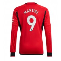 Koszulka piłkarska Manchester United Anthony Martial #9 Strój Domowy 2023-24 tanio Długi Rękaw